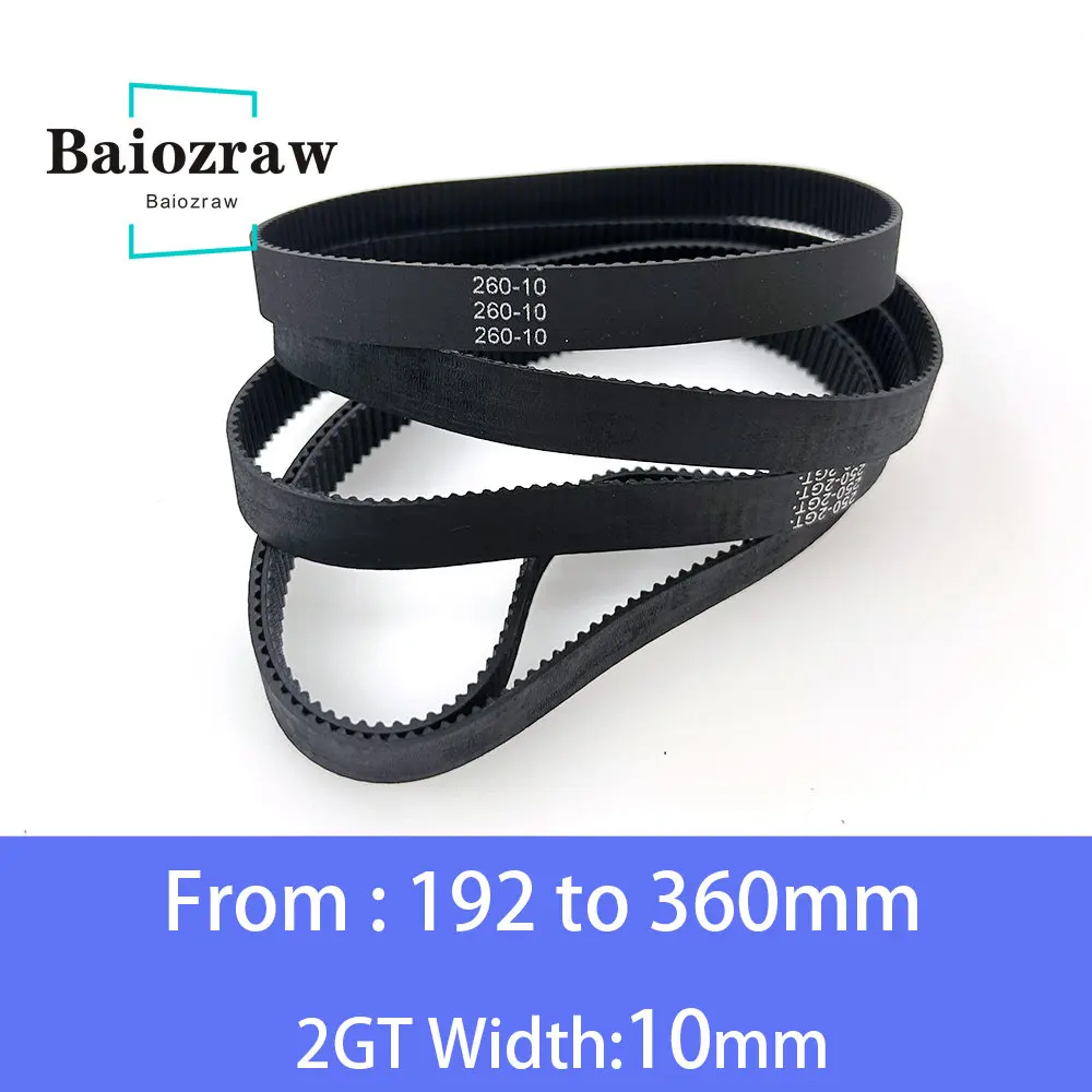 

Ремень ГРМ Baiozraw 2GT 10 мм 192-360 мм