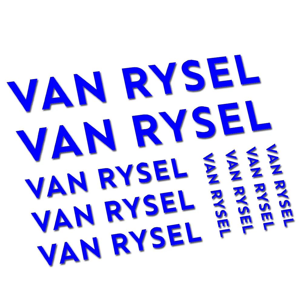 Фото Для VAN RYSEL этикетки наклейки наклейки №4