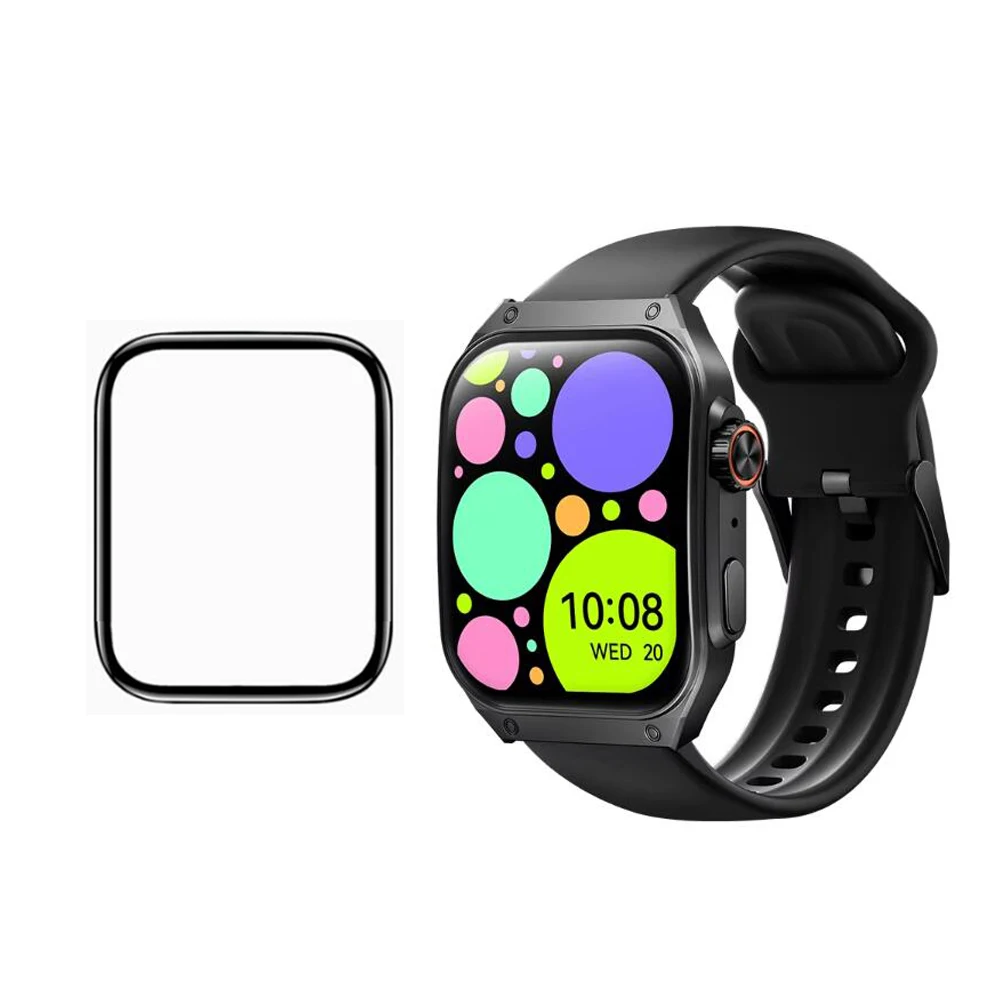 3D изогнутая мягкая прозрачная защитная пленка с полным покрытием для смарт-часов