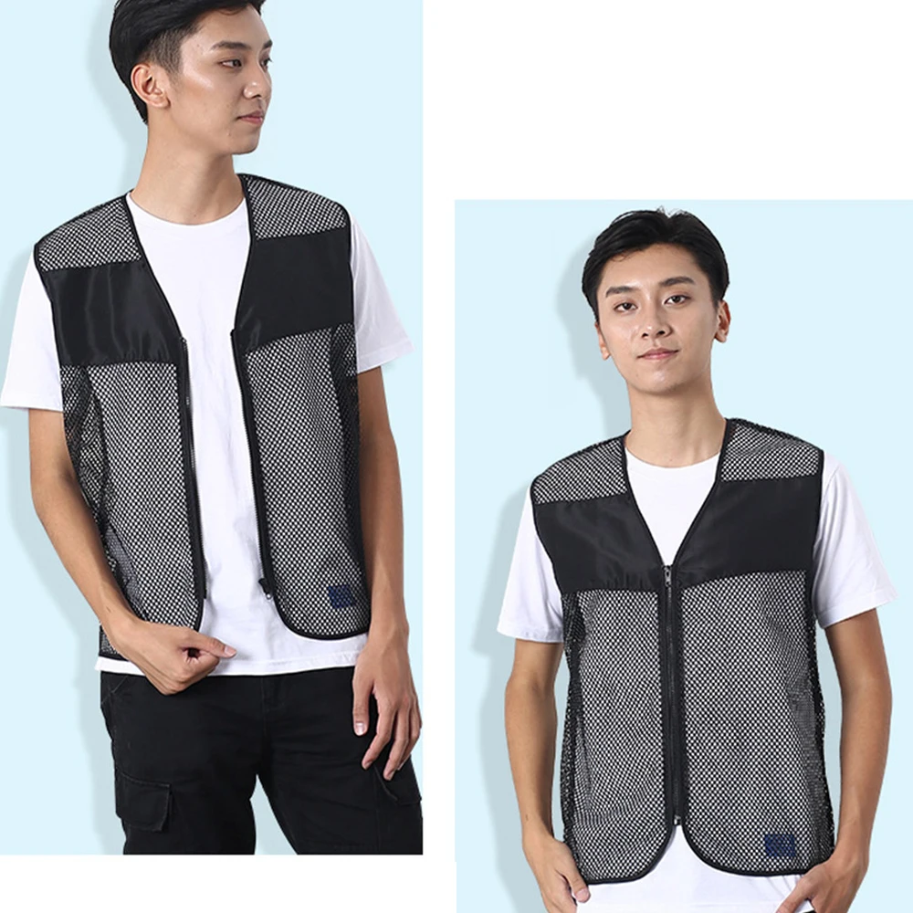 

Waistcoat Vest For Fishing Casual High-quality Fabrics Male Multifunctional Pocket Polyester Regular Simplicity Sleeveless