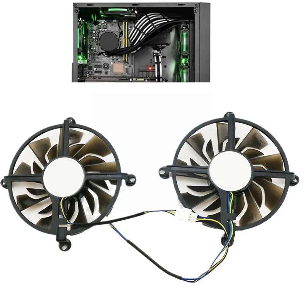 

A Pair Of For Zotac Gtx1060 960 950 Destroyer Ha P106-100 Graphics Card Cooling Fan Cooling Fan Repair Parts N8a0