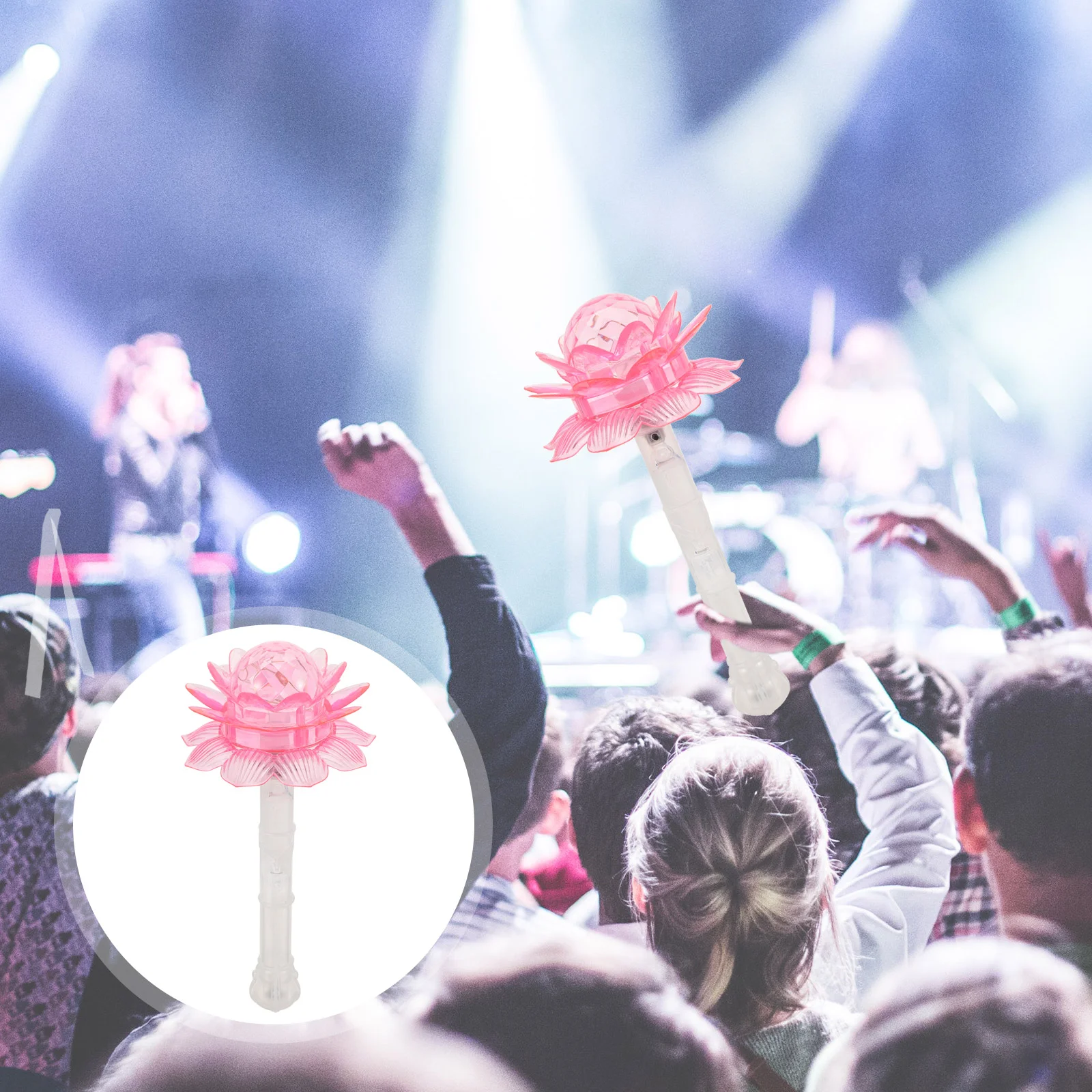 

Flash Stick Luminous Lotus Glow Sticks Party Favors Fairy Wand Toy Girl Performance