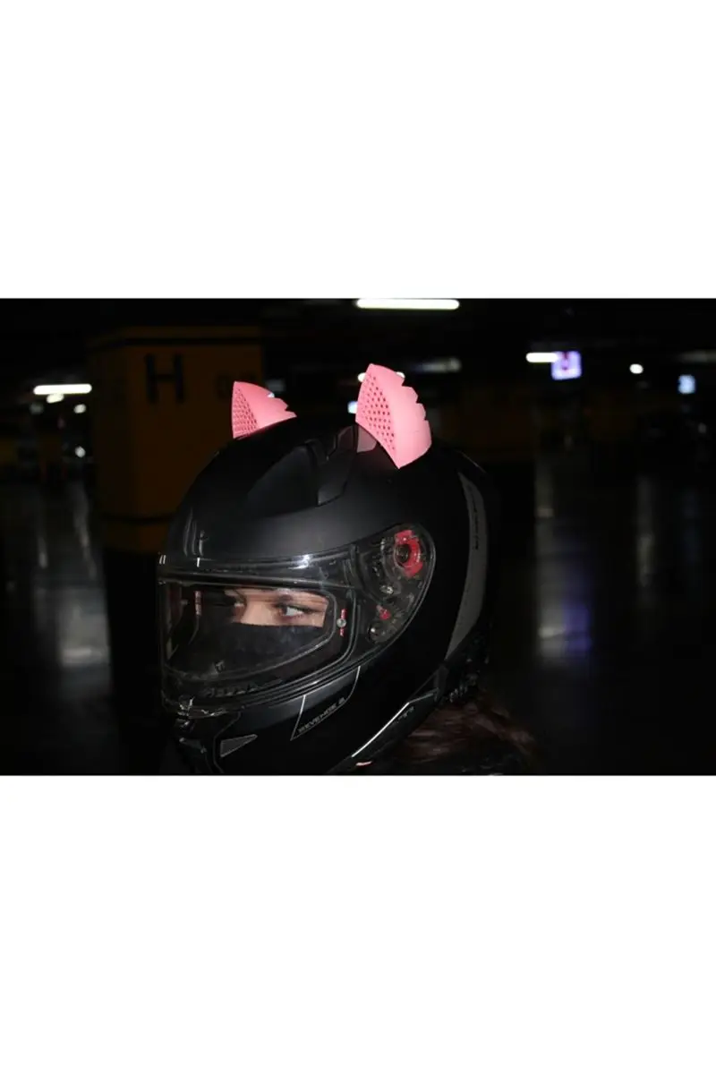 

Helmet cat ear ornament accessory-apparatus