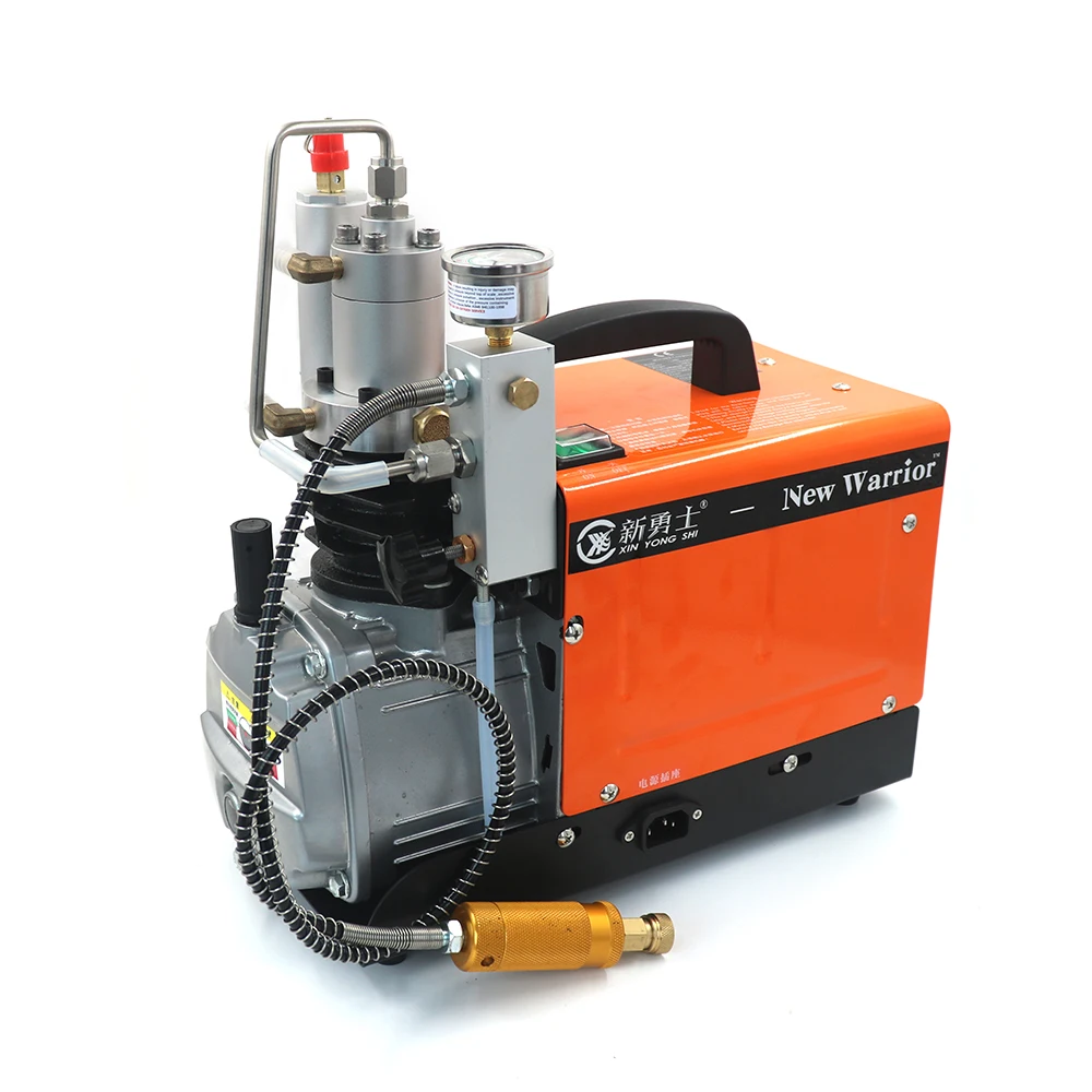 

1600W 30MPA/300BAR/4500PSI Electric Air Compressor Two-Stage Compression