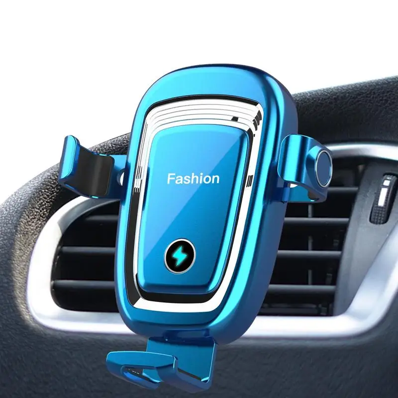 

Wireless Car Charger Fast Charging Auto-Clamping Car Mount Widely Compatible 360 Rotation Phone Holder Charger