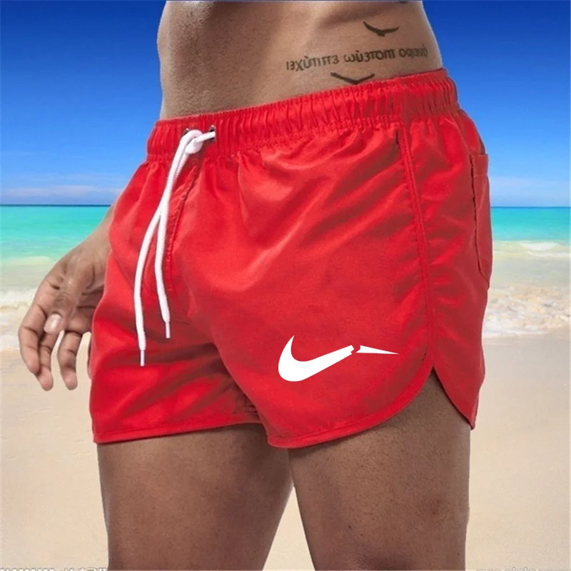 

Summer Casual Surfing Fashion Printed Men's Swimming Trunks and Women's Sexy Beach Shorts, Couple Style, Colorful Swimming Trunk