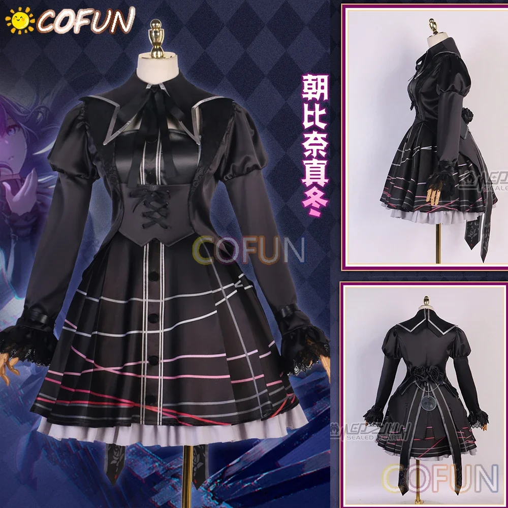 COFUN Game Project Sekai Colorful Stage Asahina Mafuyu Косплей Костюм Хэллоуин наряды PJSK женское платье