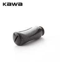 kawa fishing reel handle carbon knob fishing rocker knob fishing reel accessory very high quality carbon materails spare part