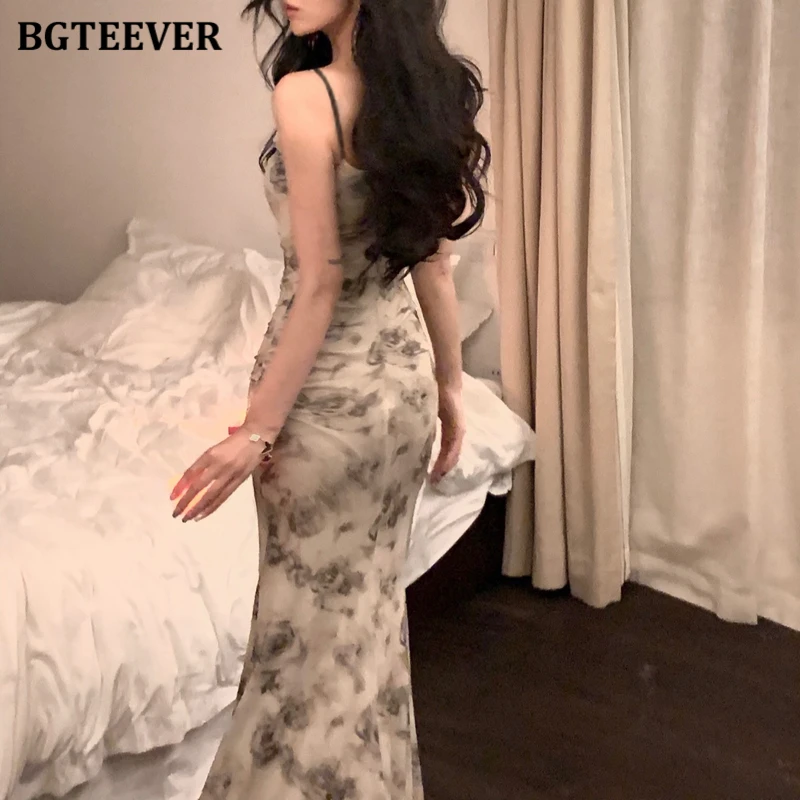 Платье BGTEEVER винтажное летнее