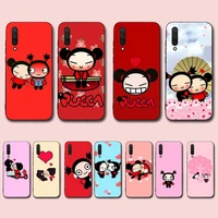 yinuoda chinese doll pucca and garu phone case for xiaomi mi 5 6 8 9 10 lite pro se mix 2s 3 f1 max2 3