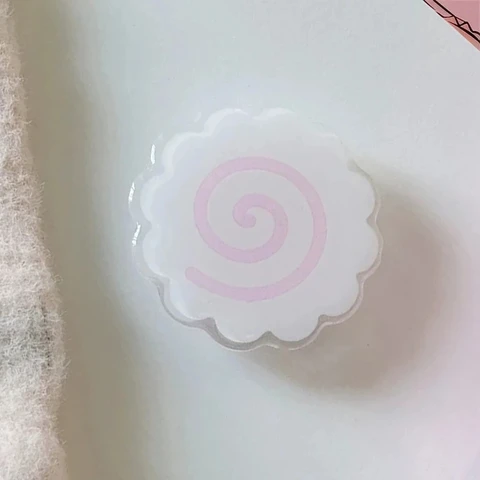 Держатель для телефона в Корейском стиле с милым мультяшным рисунком для iPhone 15 14 13 7 8