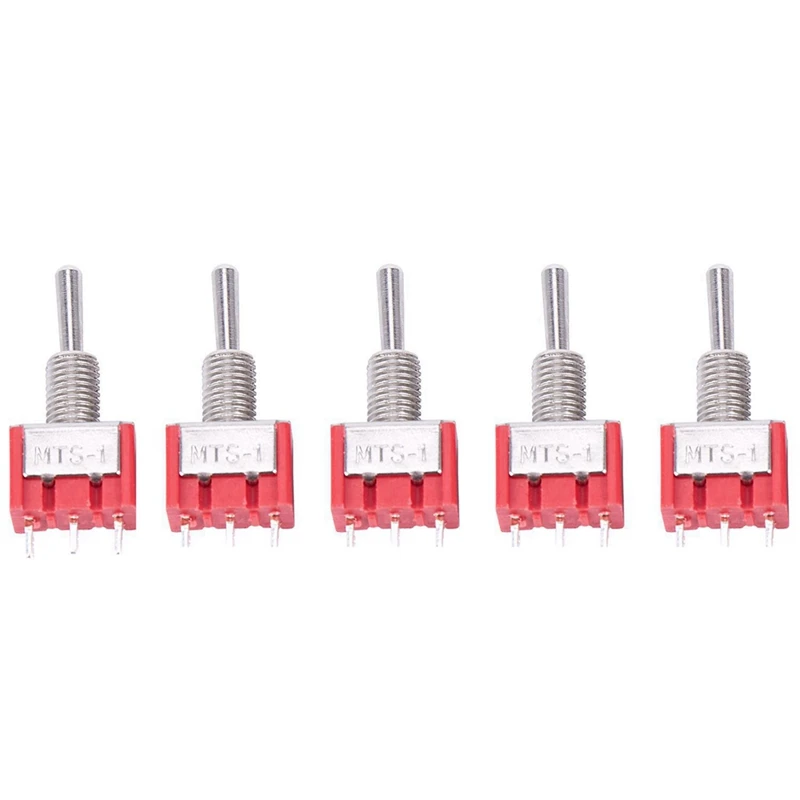 

20 X Mini Momentary (On)Off(On) Toggle Switch Model Railway SPDT 12V,Silver