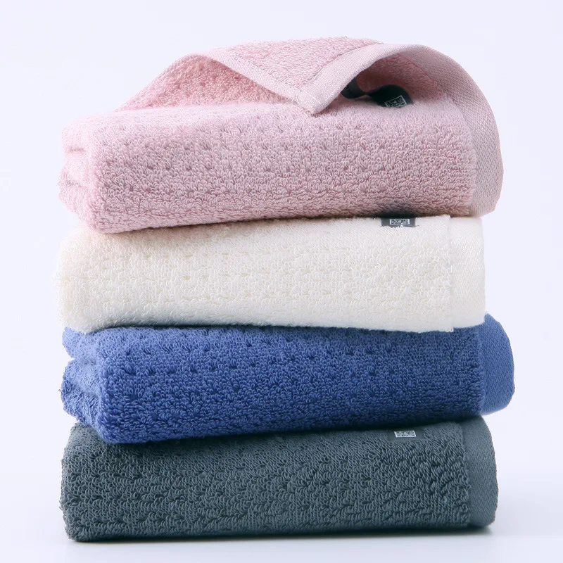 

Однотонное полотенце мягкие толстые и хорошо впитывающие воду Товары для ванной комнаты полотенца для ванной