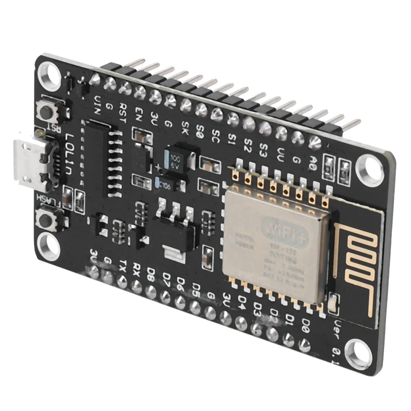 

BAAY ESP8266 ESP-12E CP2102 Wireless WIFI Internet Network Development Board Connector Module