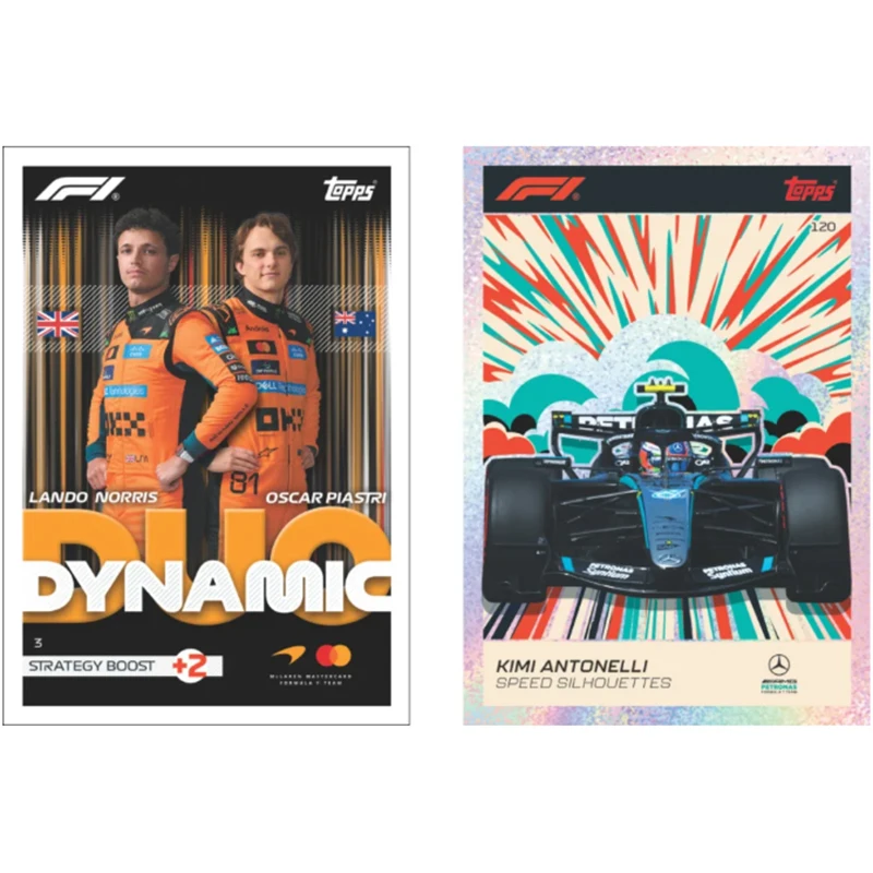 Фото Новая эра 2026 года: коллекционные карточки Topps Turbo Attax Formula 1. В каждом пакете 12 карт. В наличии. №3