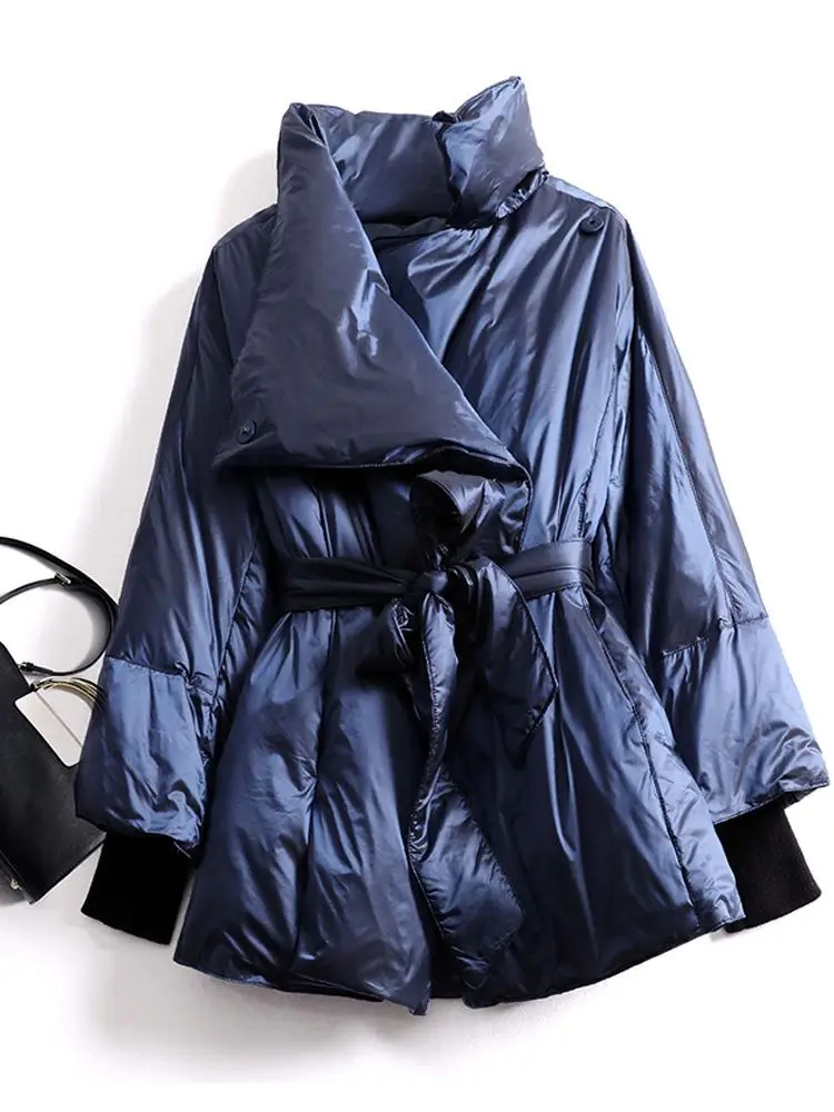 New Women Casual Style Down Jacket White Duck Down Jackets Autumn Winter Warm Coats And Parkas Female Outwear