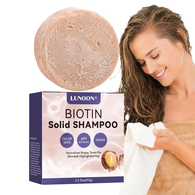 

Пурпурное мыло для волос, Осветляющий фиолетовый кондиционер для светлых и серебряных волос, без сульфатов, твердый увлажняющий шампунь, мыло