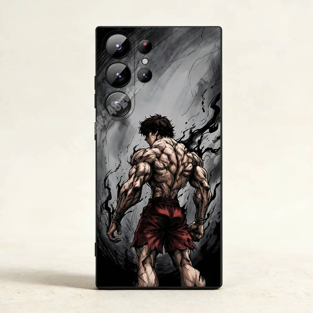 Фото Чехол для телефона Baki Jack Hanma The Grappler для Samsung Galaxy S21 S22 S23 Ultra Plus S24 S25 S26 FE Lite, защитный чехол из ТПУ №3
