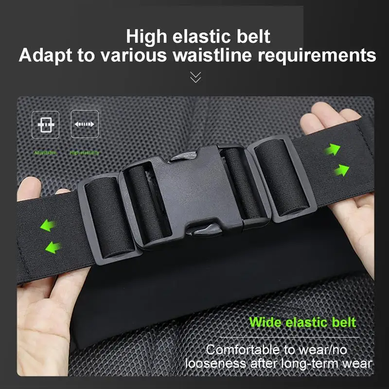 Поясная Сумка для бега с бутылочкой воды спортивный поясной мешок вместительная