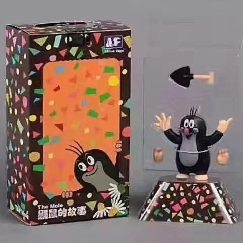 

The Story of The Mole Little Mole Figures Movable joint Model Vinyl Doll Super Movable Toy Doll Collect Toys Family Decorations