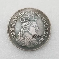 poland 1767 silver plated brass commemorative collectible coin gift lucky challenge coin copy coin