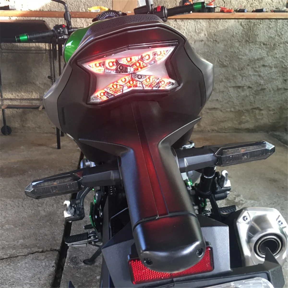 Для KAWASAKI Versys 650 1000X250 X300 мотоциклетные светодиодные указатели поворота мигалки