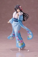 22cm 2021 japanese original anime figure high qaulity sakurajima mai kimono ver action figure collectible model toys for boys