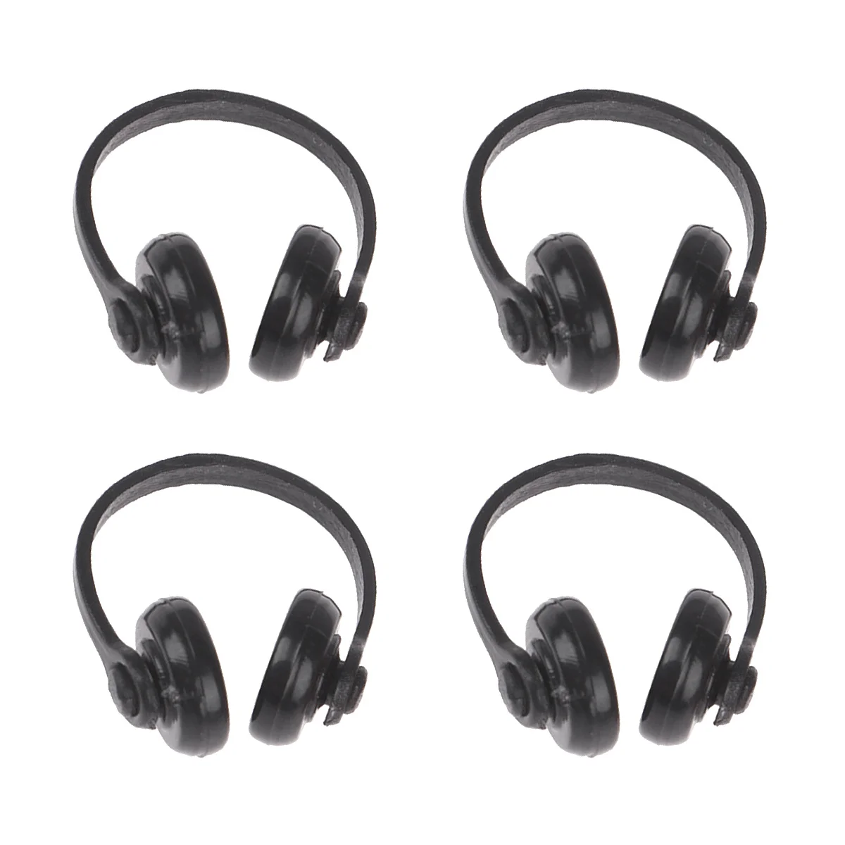 

4 шт., мини-наушники для кукольного домика