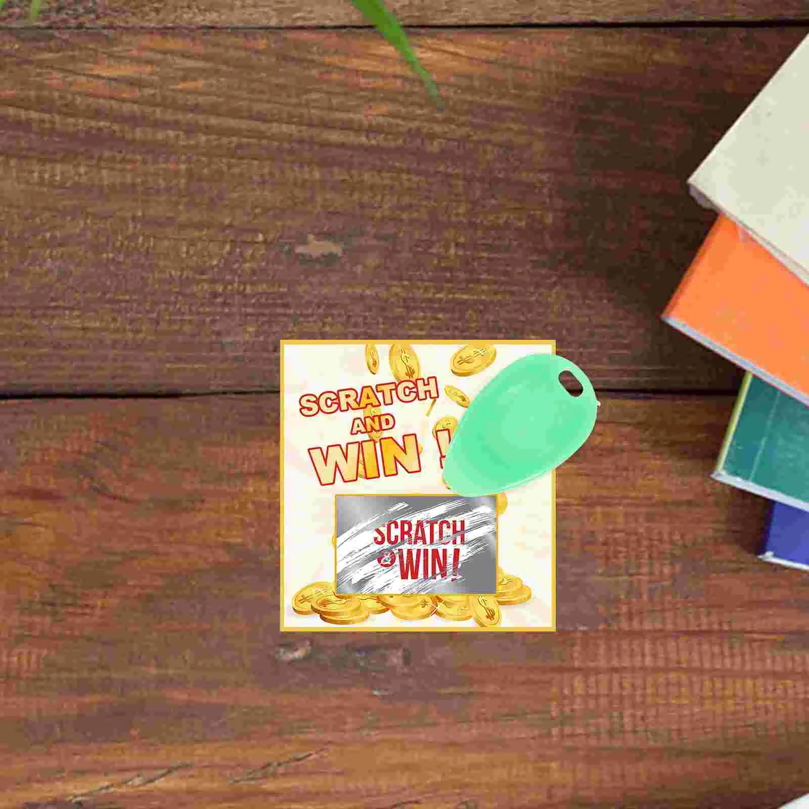

10 Pcs Lottery Scratcher Tool Ticket Card Scraper Scraping Tools Spatula Scratchers