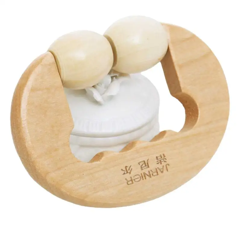 

1Pcs Solid Wood Massage Roller Anti Cellulite Relieve Fatigue Neck Back Muscle Relaxing Pain Relief Slimming Tool For Body