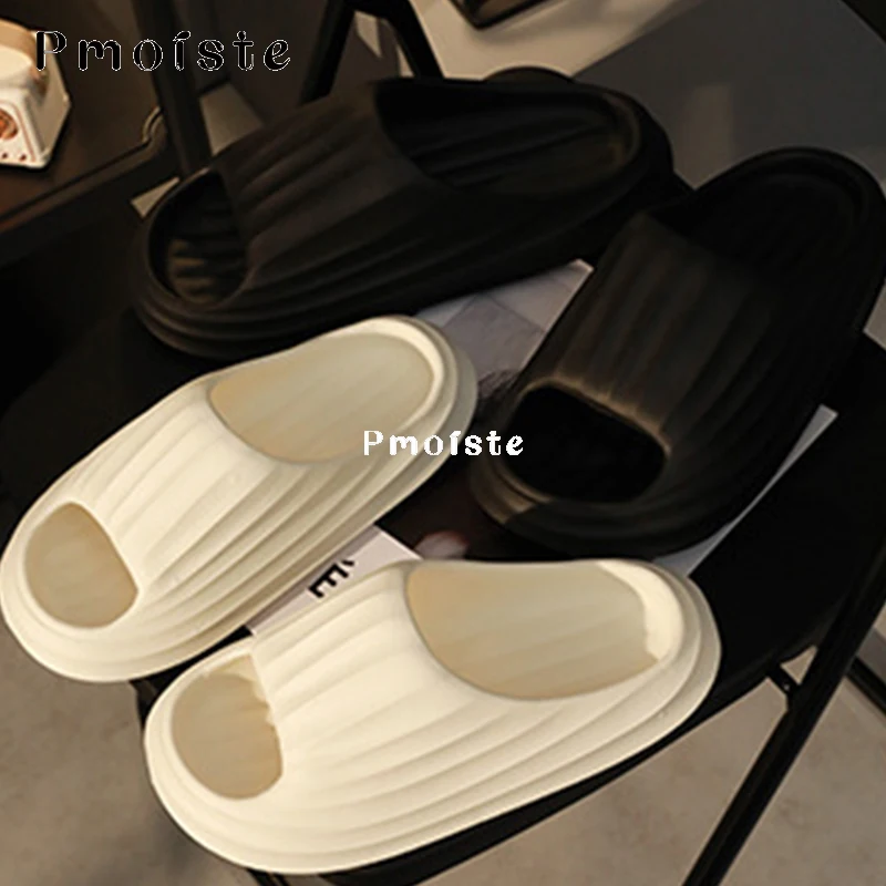 Summer Beach Shell Slippers for Women Soft Comfortable Wear-resistant EVA Slipper House Waterproof Non-slip Bedroom Slippers