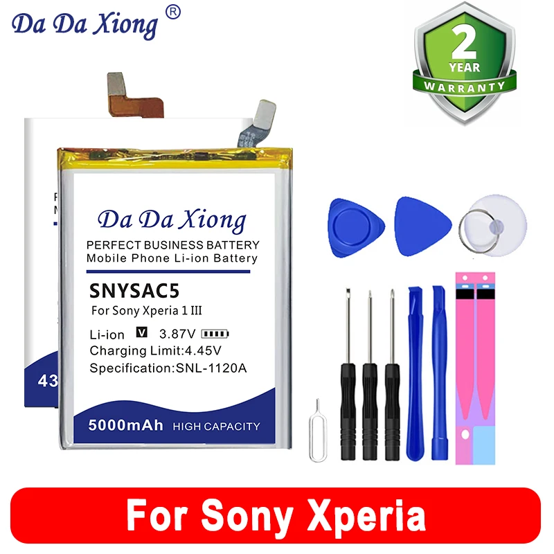 Аккумулятор BA900 BA600 BA700 для Sony Ericsson Xperia 1 III IV S U X22 XZ3 XZ4 T2 TX Z4 ZL ST25i ST18i MT15i J8110 D5303 Ultra Pro