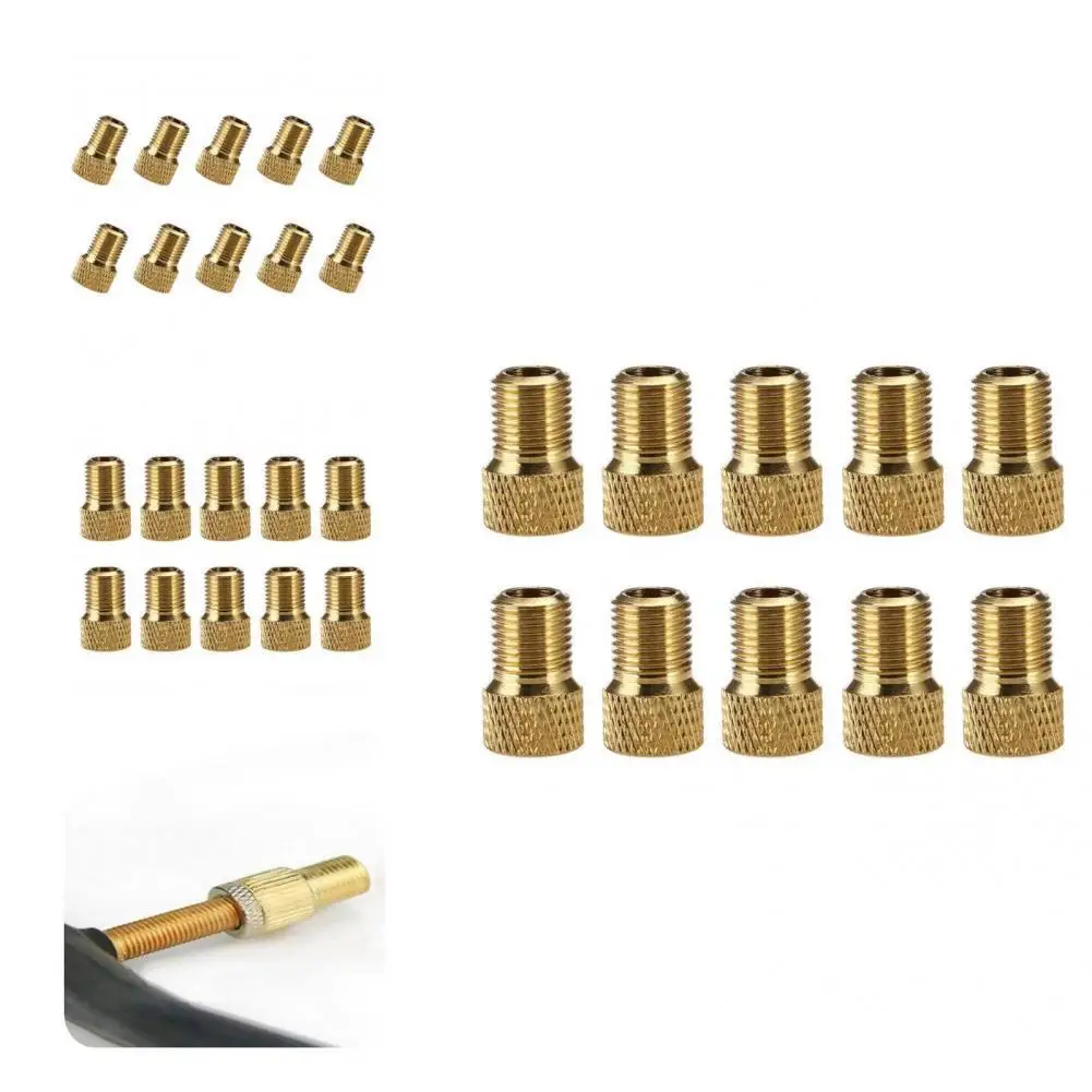 

Bike Valve Adapter Lightweight Bike Tool Anti-deformation Bike Valve Adapter Valve Adapter Bike Valve Adapter 10Pcs