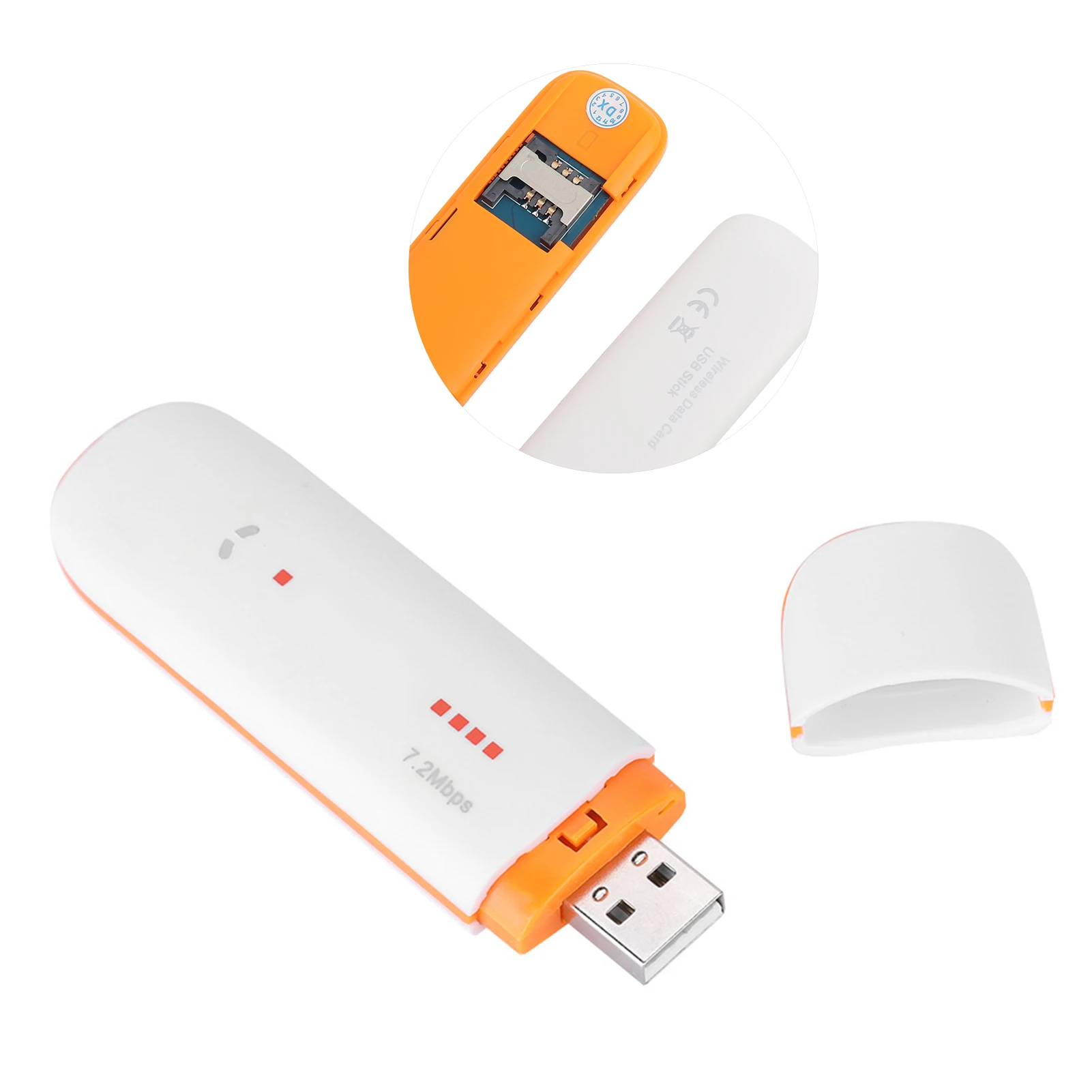 

3G Network Card USB Dongle UMTS:B1 Does NOT Support WIFI White