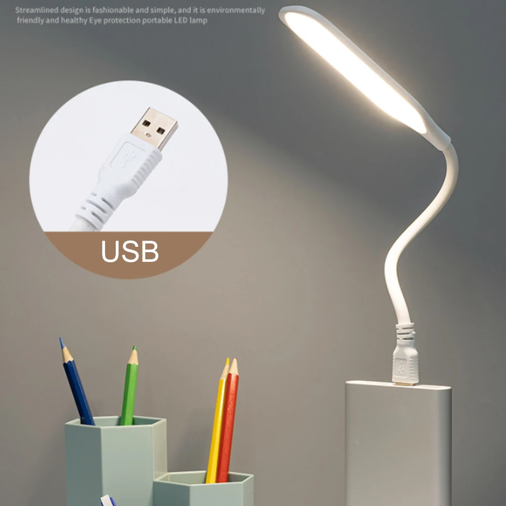 

Портативный USB светодиодный светильник с регулируемой яркостью, гибкая лампа с сенсорным управлением, с 3 уровнями яркости, лампа для чтения...
