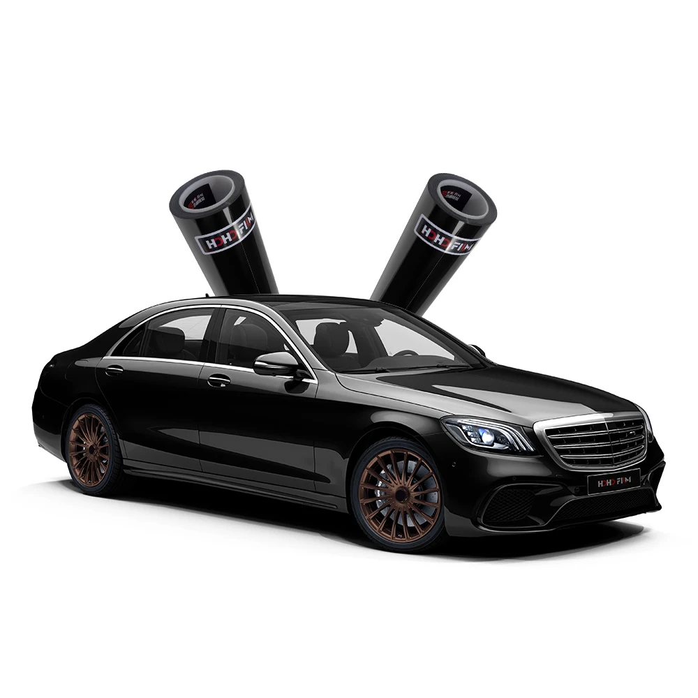 Рисунок 3 - Глянцевая черная пленка PPF для