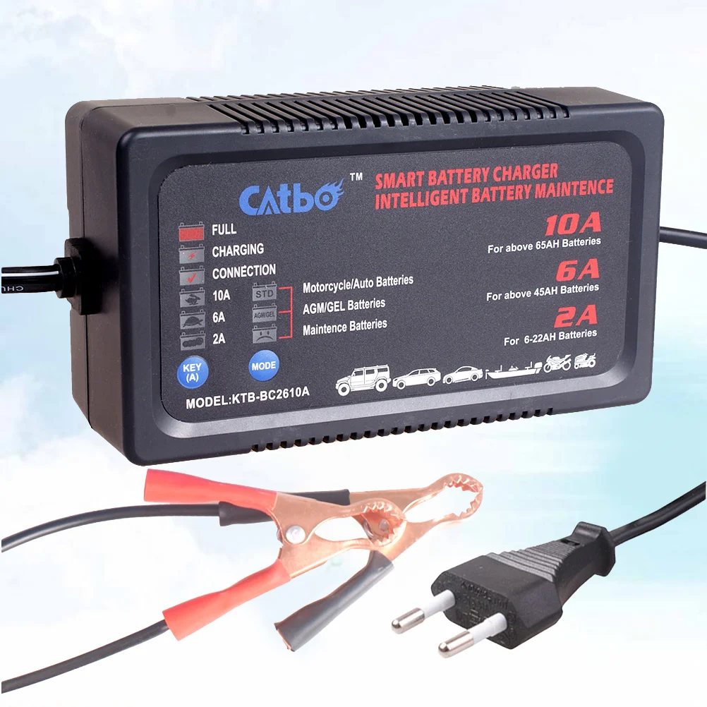 

1 Pc Acid 12V 6V Prime Intelligent Charging Device for Motorbike Car Motorcycle