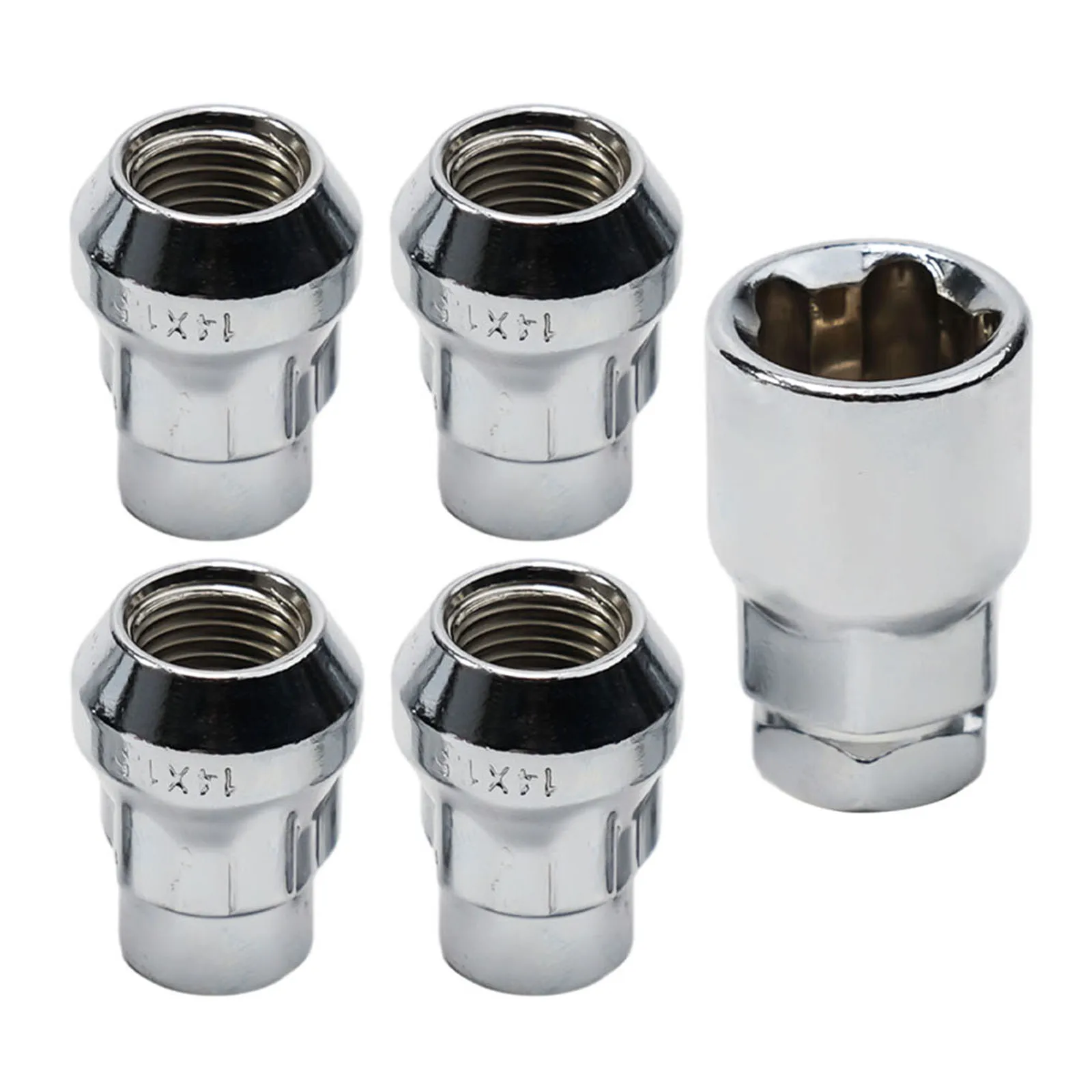 4 шт. M14X1.5 блокировочные гайки для колес конический ключ противоугонные замки шин