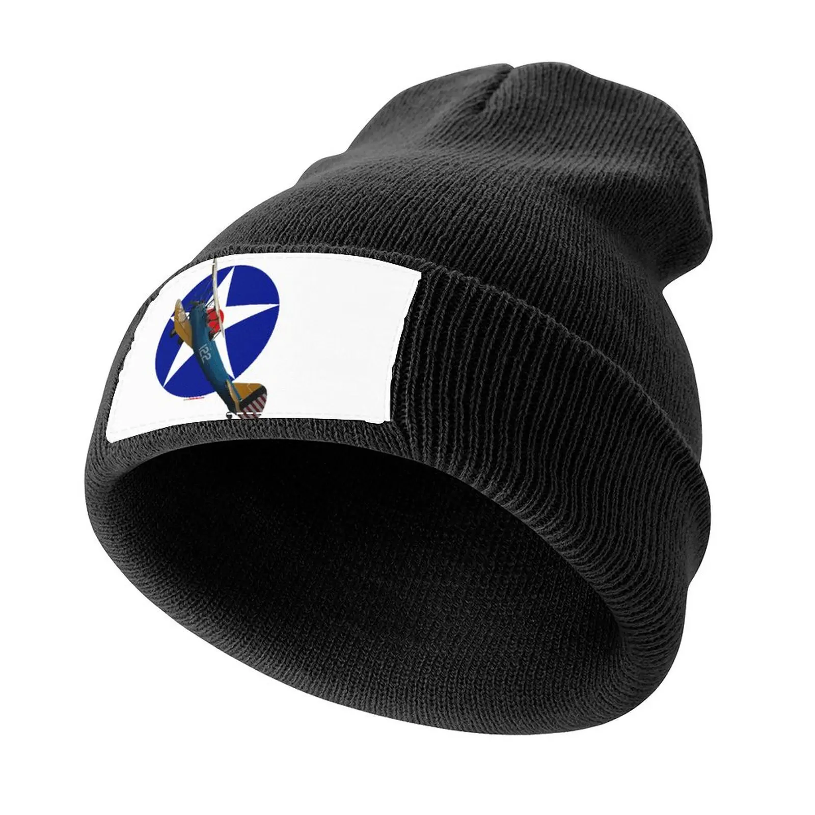 Серия Roundel - Стейман ВХ-СНРМ 20050828 Вязаная шапка на день рождения заказ Шапка для