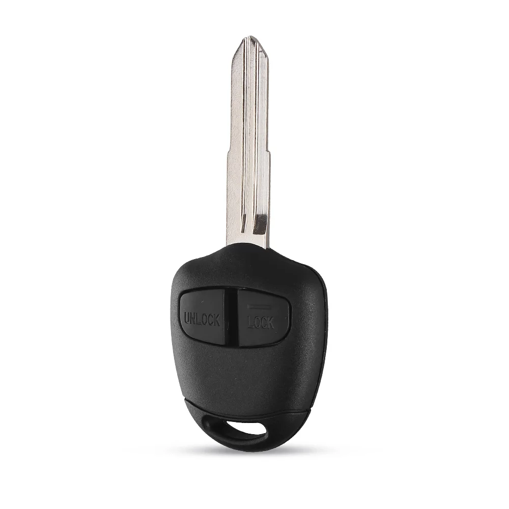 KEYYOU 10pcs Remote Car Key Shell for Mitsubishi Lancer Outlander Grandis Case 2/3 Button Right/Left MIT11/MIT8 Uncut Blade | Автомобили и