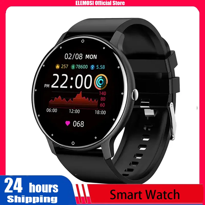 

Elemosi Smart Watch BLE 5.0 1.96 inch BT Calling Smartwatch lood oxygen MonitorBody Temperature 300mAh Sport Watch