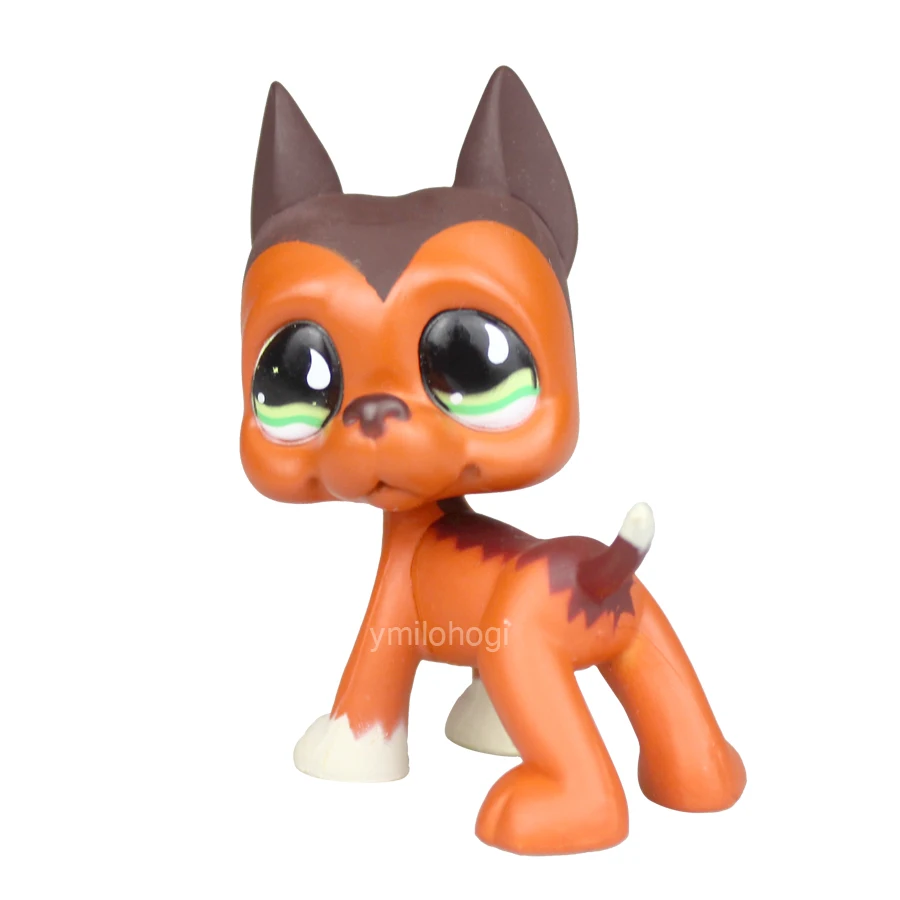 Миниатюрные животные зоомагазин коричневые огромные рандомные щенки lps #577 #750 #184