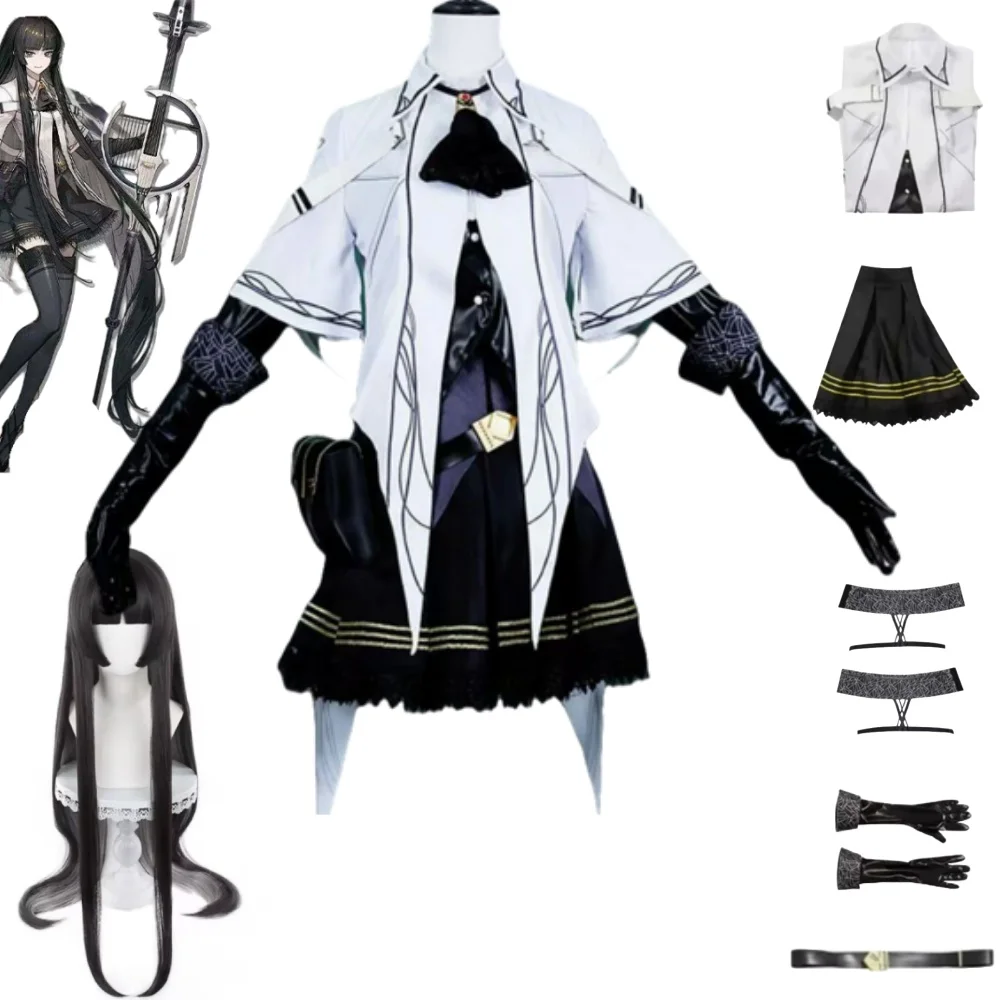 Virtuosa костюмы для косплея Aknights игра Рождественская вечеринка парик принцессы