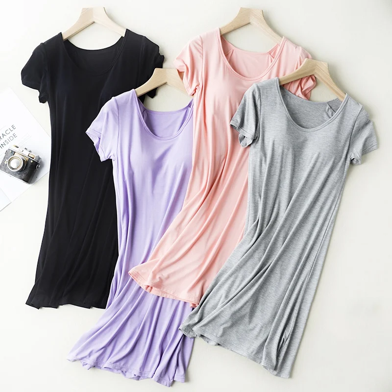 

Autumn Nightgown Long Sleeve Cute Sleep Robe Vestido Cartoon Loose Plus Size Round Neck Hot Nightdress Vetements Femmes