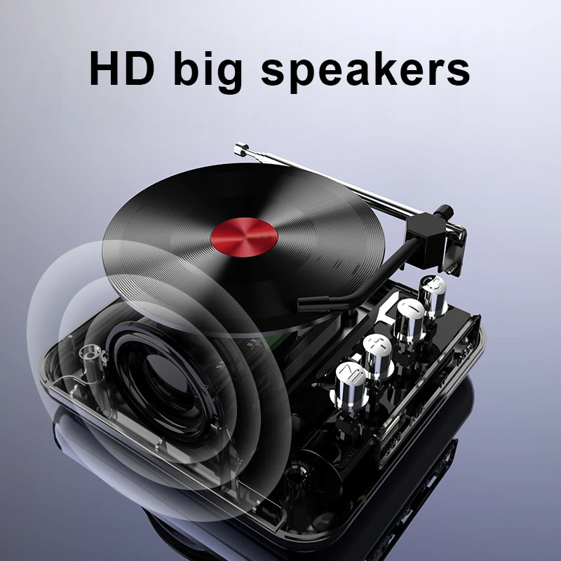 

Портативный Виниловый проигрыватель с отличными басами, защита от помех для мобильных телефонов, планшетов, ноутбуков