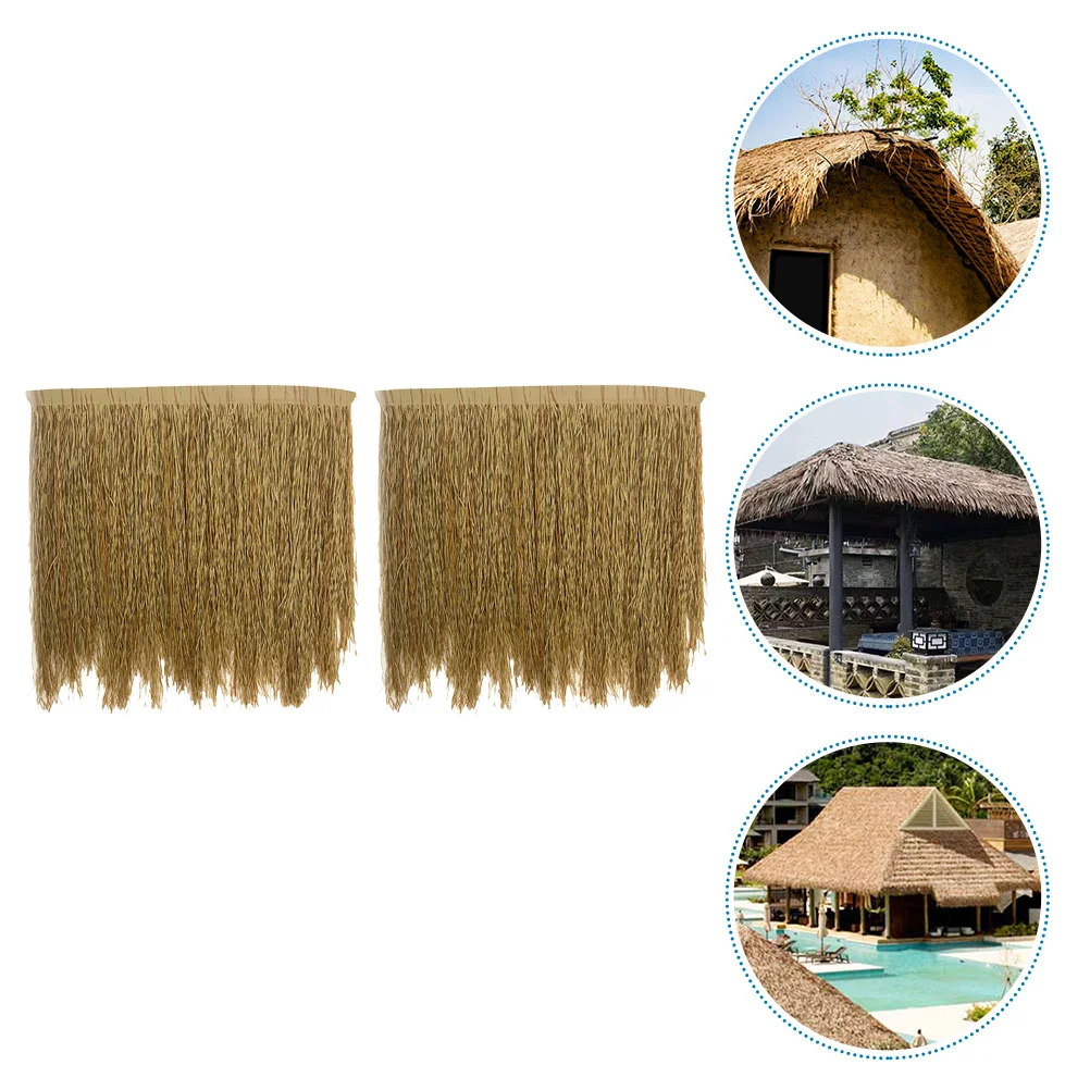 

Vivid Natural Simulated Artificial Decorative Garden Hut Roof Thatch Roof