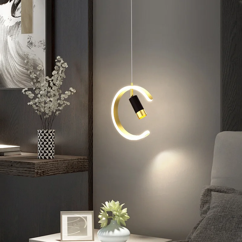 Northern Europe Ceiling Chandelier Simple Modern Led Lights For Room Personalized Bedside Study Light Modern Lighting For Home