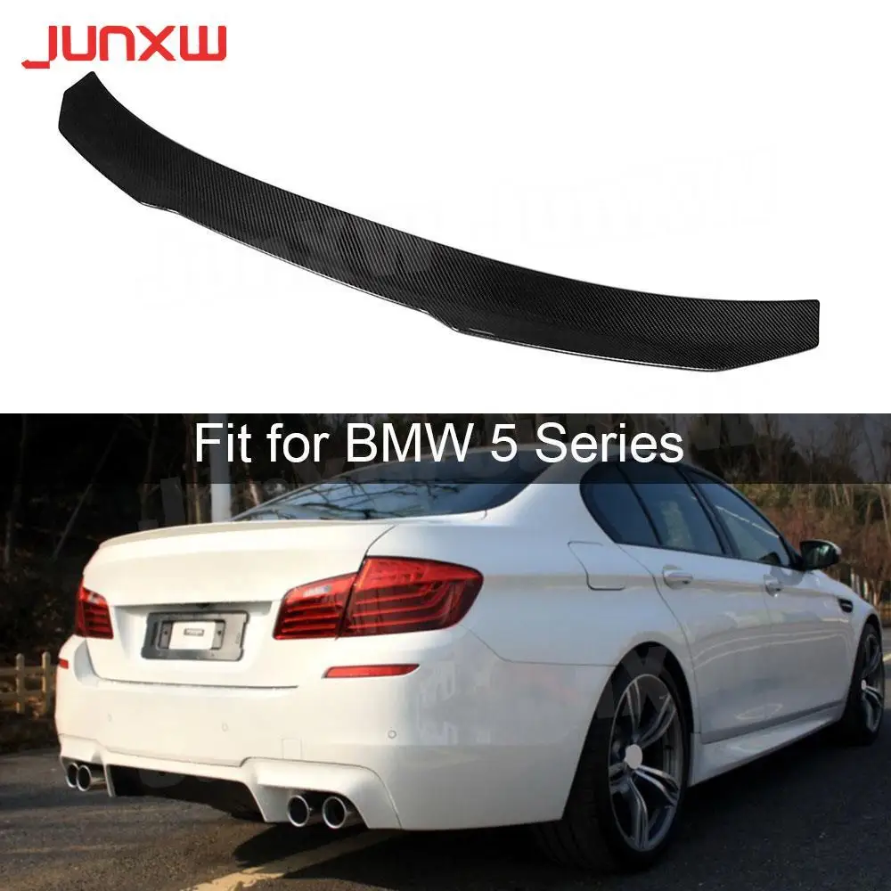 

Dry Carbon Rear Boot Spoiler For BMW 5 Series F10 M5 Sedan 540i 550i 2010-2016 Car Trunk Duck Spoiler Wing Accessories