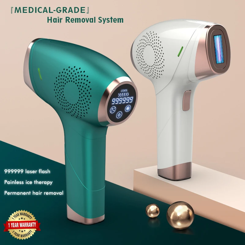 

IPL Laser Hair Removal Machine for Women 2 in 1 Permanent Skin Rejuvenation Epilator 999999 Flashes Painless Depilador Dropship