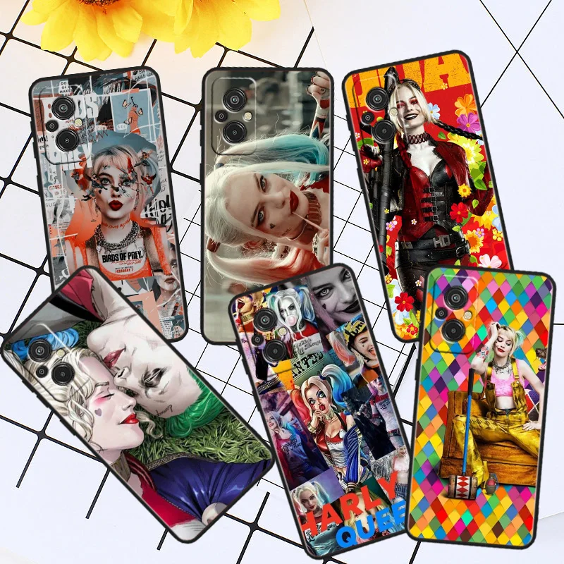 

Pretty Joker Harley Quinn Phone Case For Xiaomi Redmi A1 12C 11A 11 10C 10 9T 9AT 9A 10A 9C 9 8A 8A 7A 7 Plus Black Cover